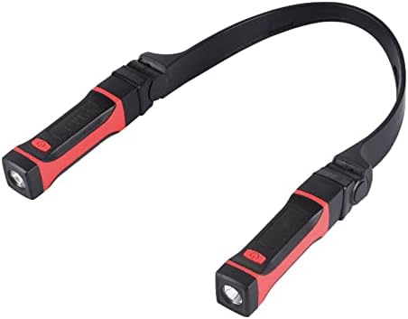 Hordozható nyakpánt LED 300 Lumen Cserélhető Gerendák USB Újratölthető Munka Fény