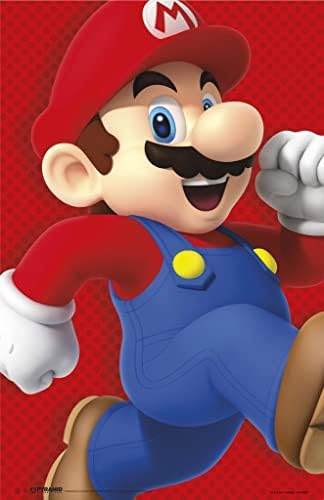 Piramis Amerika Laminált Super Mario Futni Fut Nintendo Videó Játék Gaming Játékos Poszter Szárazon törölhető Tábla 12 x 18