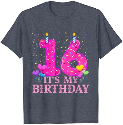 Ez A 16 Születésnapot Édes fánkot Boldog, 16 Éves, T-Shirt