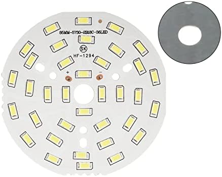Othmro 1db 85mm Átm LED Chip Izzó Szuper Fényes Nagy Teljesítmény, 54-60V 6500K 5730 Alumínium LED Izzó Felületre Szerelt Készülékek