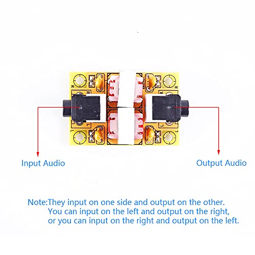 Sztereó Audio Leválasztó Közös GND Anti-Interferencia, Jel-Zaj Szűrő Eliminator az Erősítő Modul