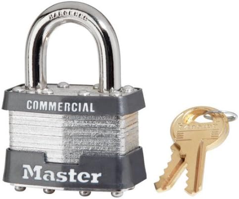 24 Pack Master Lock 1KA-2006 1-3/4 Széles Húzva, Egyforma Kereskedelmi Minőségű Laminált Lakat a 15/16 Bilincs Magassága Írtuk, hogy