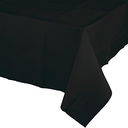 Kreatív Átalakítása asztalterítő, Téglalap alakú, Szilárd Műanyag Tablecover, 54 x 108, Fekete Bársony