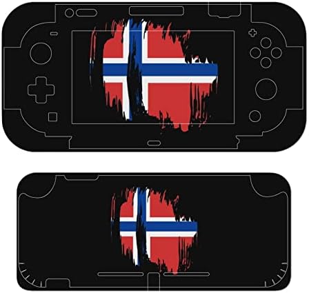Retro norvég Zászló Matrica Matricák Borító Bőr Védő Előlap a Nintendo Kapcsoló