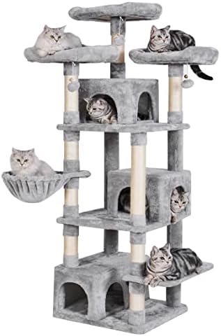 BEWISHOME Nagy Macska Fa Lakás Csomag Nagy Macska Torony Szizál Karcolás Hozzászólás Ülőrudak Házak Macska Bútorok Kitty Tevékenység
