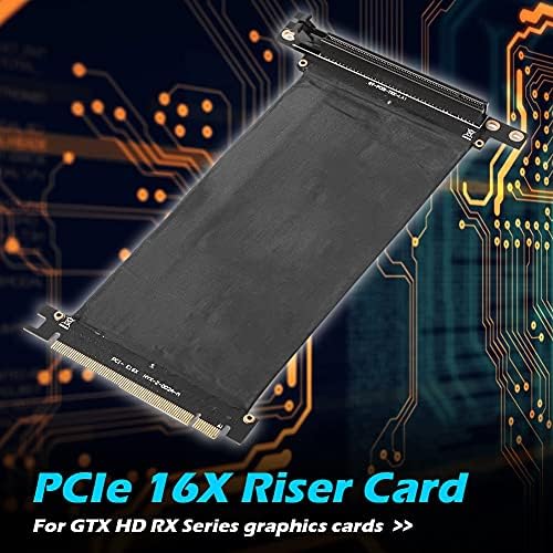 Csatlakozó PCI Express 16x Rugalmas Kábel Kártya Nagy Sebességű Meghosszabbítása Port Adapter Kelő Kártya 1 Slot PCIe X16 Kelő az 1U