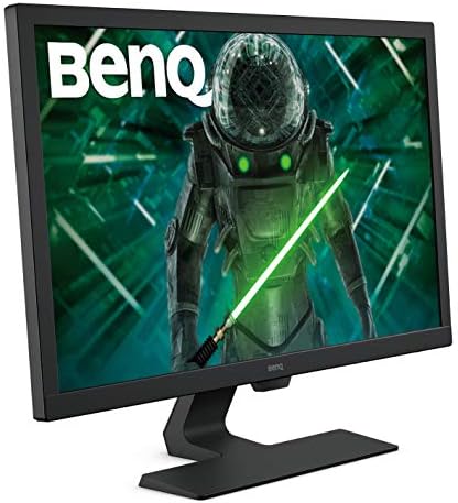BenQ GL2780 Monitor da Gioco LED da 27 Pollici, FHD 1080p, Szem-Érdekel, 1 ms, 75 Hz, Antiriflesso, HDMI, DVI, Hangszóró, Fekete