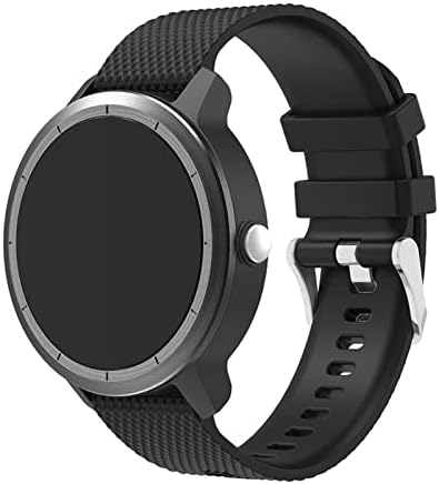 HWGO 20mm Szilikon Gumi óraszíj Watchband A Garmin Vivoactive 3/Vivomove HR Intelligens Karóra ZENEKAR