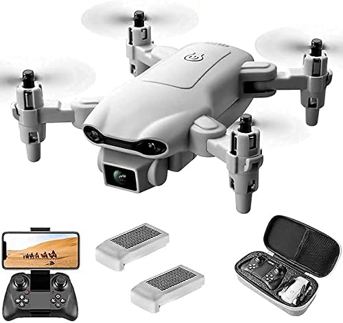 STSEEACE Mini Drón Gyerekeknek 1080P HD Kamera, Összecsukható FPV Élő Videó Quarcopter Felnőttek részére,Magasság tart, Egy Gomb Start,