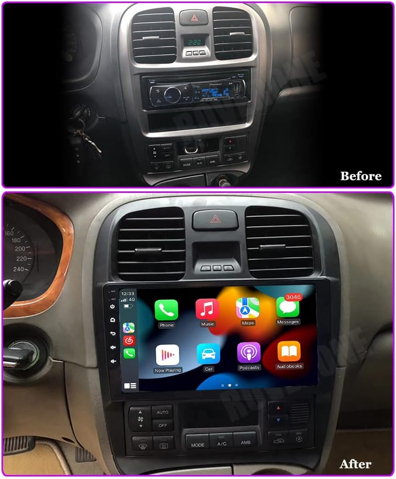 RoverOne Autó Hifi GPS Hyundai Sonata 2003-2009 Android Navigációs Multimédia Rádió érintőképernyő Bluetooth WiFi DSP CarPlay Android