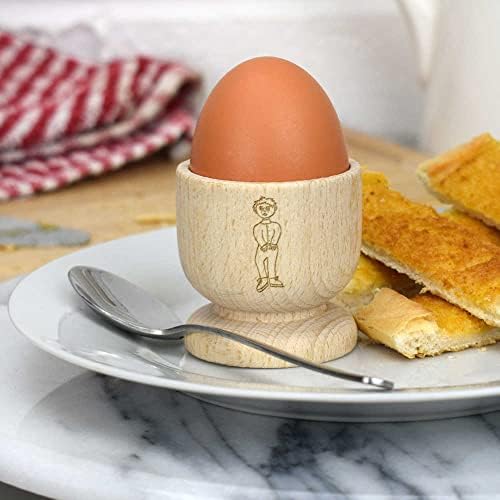 Azeeda 'Fiú' Fából készült tojástartó (EC00022593)