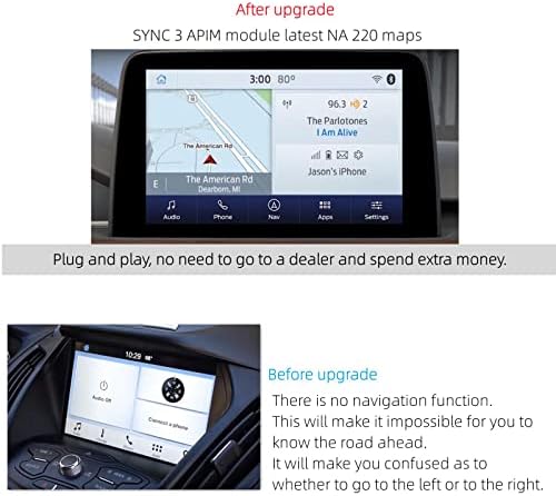 Állás Tuning USA Ford SYNC 3 Modul Támogatja az Apple Carplay,FORDÍTOTTA: 3 APIM Modul Legújabb NA 220 Térkép,FORDÍTOTTA: 3