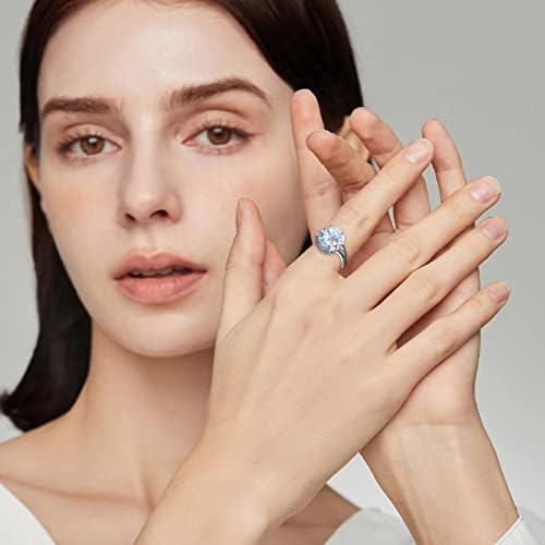 Divat Gyűrű a Nők Állítható Gyűrű Gyémánt Női Divat Ékszerek Legnépszerűbb Tartozékok (Ezüst, Egy Méret)