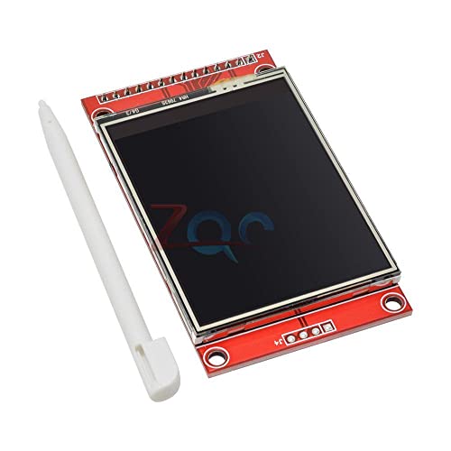 240x320 240x320 2.4 SPI TFT LCD Touch Panel Soros Port Modul PBC ILI9341 3.3 V SPI Soros Fehér 2,4 Hüvelykes LED Kijelző