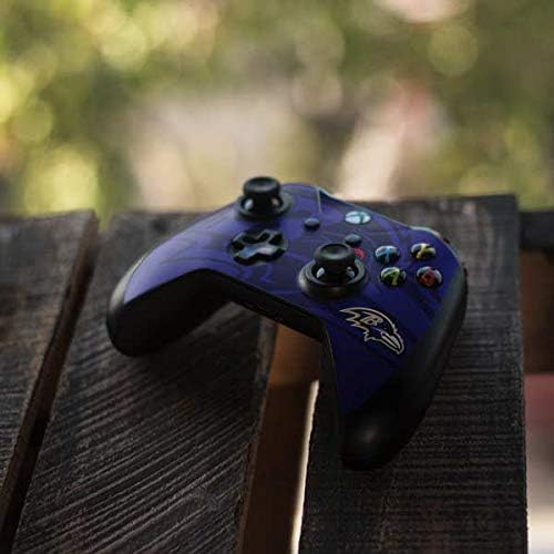 Skinit Matrica Szerencsejáték Bőr Kompatibilis az Xbox One X Vezérlő - Hivatalosan Engedélyezett NFL Baltimore Ravens Kettős Látás Design