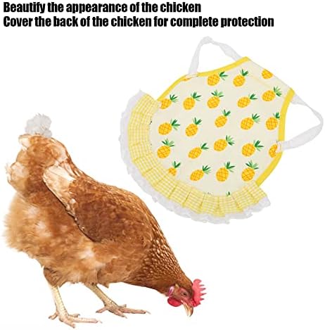 Pet Mellény, Meleg Csirke Nyergek Lélegző Elasztikus szalag kivitel Kényelmes, a Kacsa, a Liba a Csirke(Alapértelmezett)