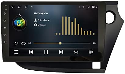 Android 10 Autoradio Autós Navigációs Sztereó Multimédia Lejátszó, GPS, Rádió, 2.5 D érintőképernyő forHonda Betekintést 2009