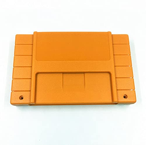 Samrad Narancssárga Szín Játék Patron Csere Műanyag Héj Az NTSC SNES Játék Kártya 16BIT Játék Kártya Shell 5db/Set