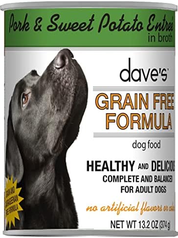Dave Pet-Élelmiszer-Gabona Ingyenes Ázott Kutya Kaját (Marhahús & Zöldséges Mártás), Készült az USA-ban Természetesen Egészséges