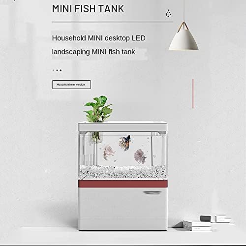 WPYYI Asztali Kreatív Tereprendezés Háztartási Kis Ökológiai akvárium Micro Táj Szabad Víz Változás Akril Mini-Akvárium