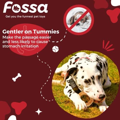 FOSSA Kutya gumicsontot Agresszív Chewers - 3-Pack Kutya Játékok Közepesen Nagy Fajta - Park para Perros