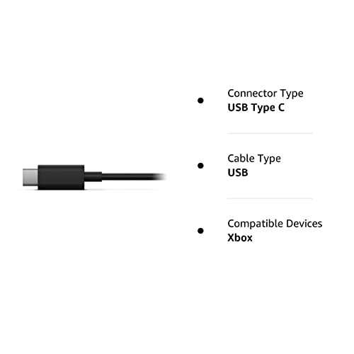 Hivatalos Microsoft Xbox Sorozat X/S USB C Típusú Töltő Kábel (Ömlesztett Csomagolás)