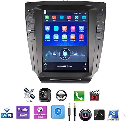 10.4 a Teljes Érintőképernyős Autó GPS Navigációs Rendszer Alkalmas IS200 IS250 I00 I50 2007 -2015,Támogatott Android Rendszer