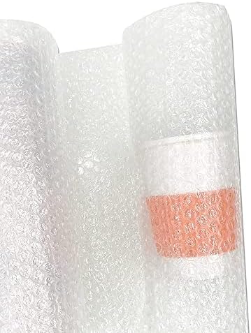 TotalBox Buborék Csillapítás Wrap Roll, 12 cm x 35 ft. (Csomag 2 Tekercs)