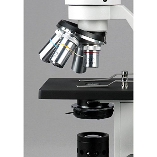 AmScope M500C-E 40X-2500X Speciális Biológia Tudomány Tanuló Összetett Mikroszkóp + USB Digitális Fényképezőgép