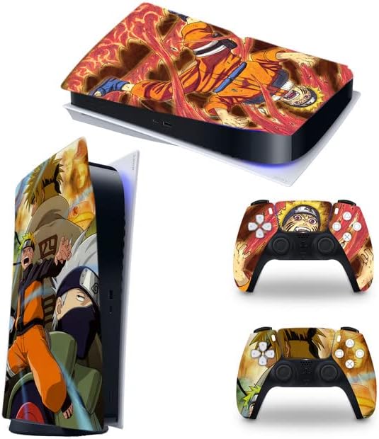 A háború Ninja-PS5 Bőr Playstation 5 Lemez Kiadás a Konzol, illetve Vezérlő Teljes Készlet (csak illik a Ps5 Lemez Verzió)