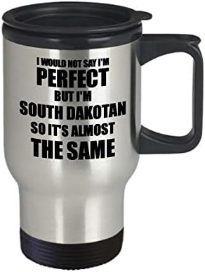 Dél-Dakotai Utazási Bögre Vicces, Dél-Dakota Ajándék Ötlet Férfiaknak a Nők Büszkesége Idézet vagyok Tökéletes Trükk Kávé,