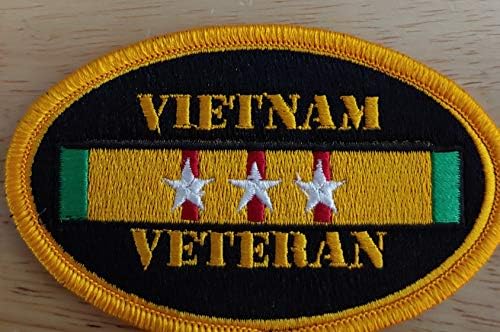 Vietnami Veterán Vas-On Varrni Javítás Hazafias Jelkép 3 Kampány Csillagok Arany Határ