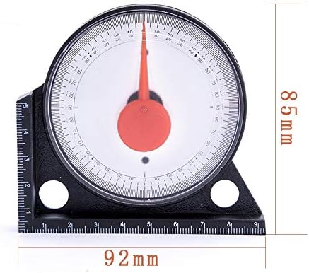 XJJZS 0-360 Fok Lejtőn Inclinometer Szög Finder Mérési Lejtőn Szögmérő Mágneses Szög Uralkodó Tilt Szint Mérő Hajlásmérő