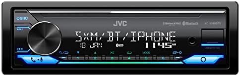 JVC KD-X380BTS Digitális Média Vevő Mely Bluetooth® / USB/SiriusXM/ Alexa / 13-sávos EQ/Változtatható Színű Megvilágítás/JVC Remote App