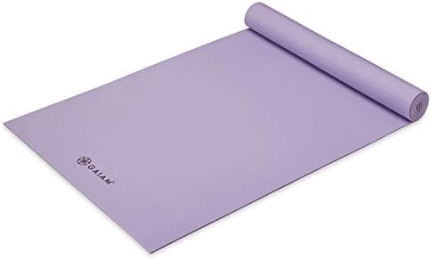 Gaiam Yoga Mat - Prémium 5mm Vastag Szilárd Csúszásmentes Gyakorlat & Fitness Szőnyeg Minden Típusú Jóga, Pilates & Emelet Edzések (68 x