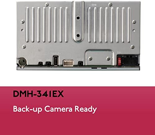 Pioneer DMH-341EX 6.8 Kapacitív Érintőképernyő, Alexa Ha a Párosított-val a Pioneer Vozsis App, Bluetooth, össze-Vissza a Fényképezőgép Készen