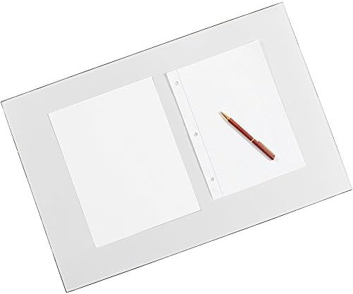 Számítógép Bőr Asztal Pad, Elegáns Szőnyeg Fedél, Megfordítható Színes Design, Fekete, Fehér, (18 X 24 Cm)