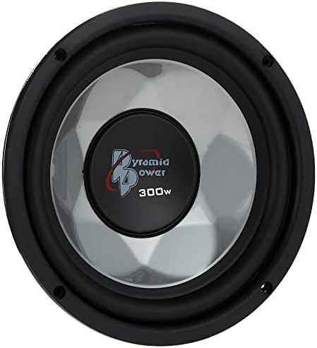 Piramis 6 Car Audio Hangszóró, Mélynyomó - 300 Watt Nagy teljesítményű Basszusgitár Térhatású Sztereó Mélysugárzó Hangszóró Rendszer