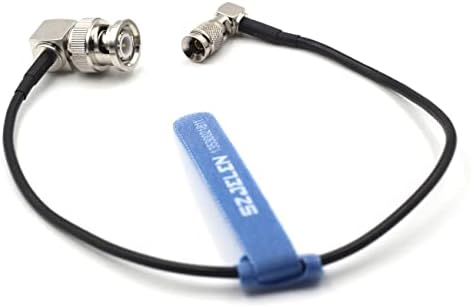 SZJELEN, derékszögű, Mini BNC, hogy BNC, 50ohm HD-SDI Koaxiális Kábel,Videó SDI Pigtail a Kamera RF Koaxiális Kábelt (30cm)