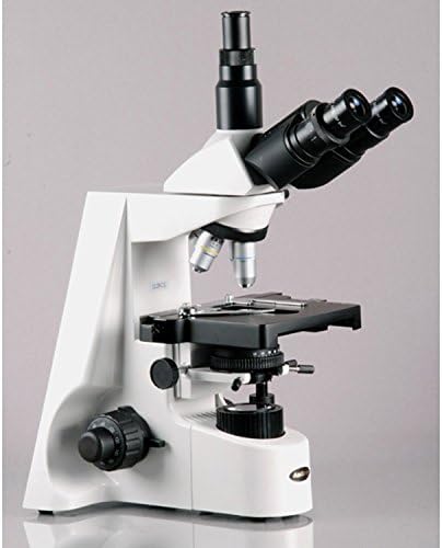 AmScope T690A Trinocular Összetett Mikroszkóp, 40X-1500X Nagyítás, WH10x, valamint WH15x Szuper-Widefield Szemlencse, Infinity