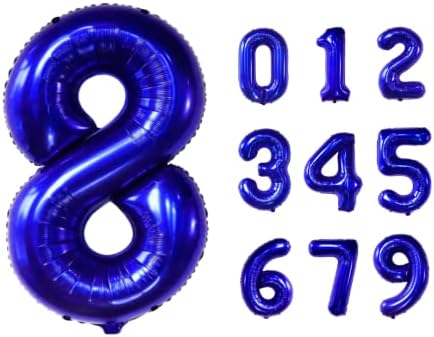 40 Hüvelyk Royal Kék Számos Fólia Léggömb Hélium Könnyen Fújja, születésnapra, Ballagásra, házassági Évfordulók, Éves Rendezvények,