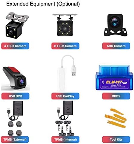 PLOKM Auto Tartozékok tolatókamera/Eszközök Készletek/ OBD2/ USB CarPlay/USB DVR/TPMS Android Autó Sztereó Navigációs MultimediaTool