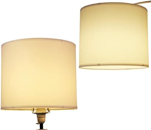 Dob Lámpa Árnyalatok asztali lámpa állólámpa & Medál Fény Árnyék Lámpa Árnyalatok Készlet 2 Fehér, az Éjjeli Lámpa alkalmas