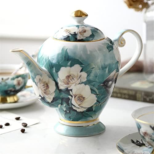 N/A Porcelán Kávés Készlet A Csészét Meghatározott Lelkipásztori Stílus Virág, Madár Teáscsésze Délutáni Tea Set Házavató Esküvői