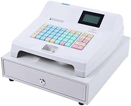 TTONSUE Elektronikus pénztárgép Pos Rendszer, 48 Kulcsok Szupermarket Bár Kiskereskedelmi Üzlet w/Fiókban,8 Digitális Led