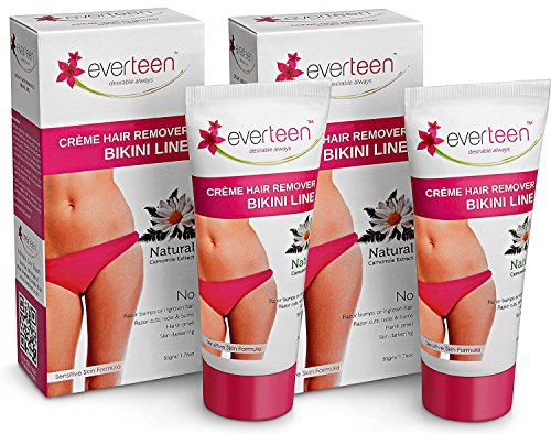Everteen Bikini Vonal szaggatóval Krém Csomag 2 bikini vonal, hónalj, valamint