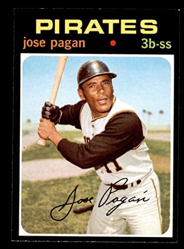 1971 Topps 282 Jose Pogány Pittsburgh Pirates (Baseball Kártya) NM Kalózok