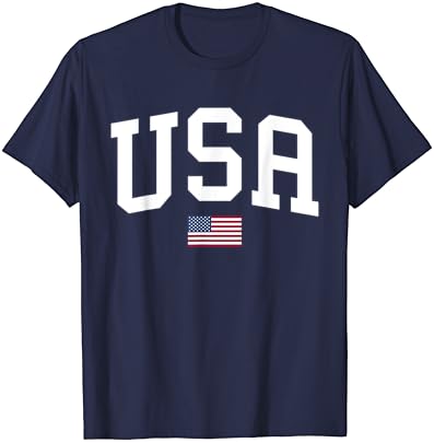 USA Póló Nők, Férfiak, Gyerekek Hazafias Amerikai Zászló július 4. T-Shirt