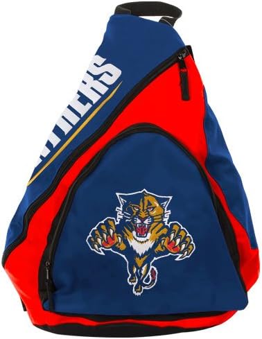 A futball Fanatikus NHL-Florida Panthers Slingback Hátizsák - sötétkék/Piros