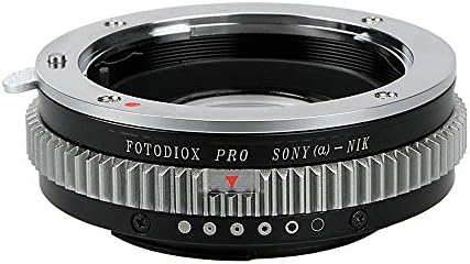 Fotodiox Pro bajonett Adapter Sony Alpha-Mount (Konica Minolta Maxxum AF) az Objektív Nikon Fényképezőgép